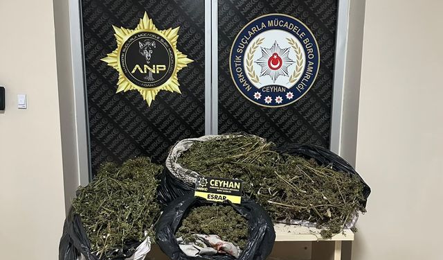 Adana'da uyuşturucu operasyonunda yakalanan 2 zanlı tutuklandı