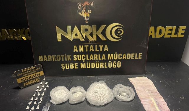 Antalya'da bir haftada 32 uyuşturucu operasyonu düzenlendi