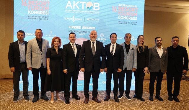 Antalya'da Resort Turizm Kongresi'nde turizm profesyonelleri bir araya gelecek