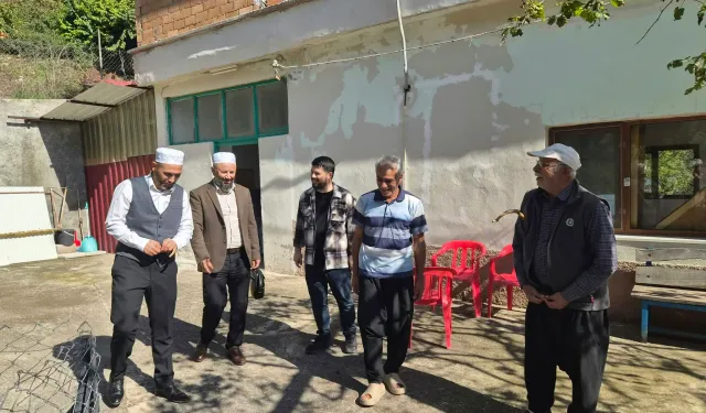 Osmaniye'nin Bahçe İlçesinde Müftü Düger'den Mahalle Ziyareti