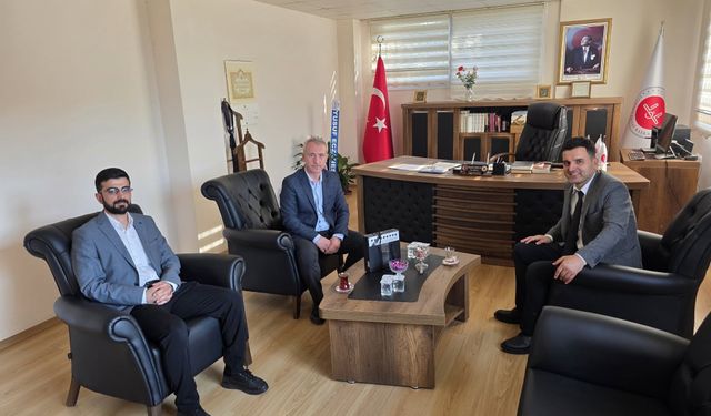Erzin Devlet Hastanesi Başhekimi Müftü Arslan’ı Ziyaret Etti