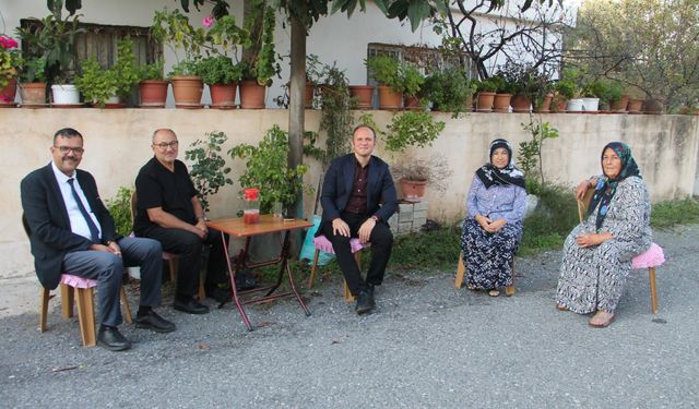 Erzin Kaymakamı Akpınar’dan Muhtar Dalkılıç’a Ziyaret