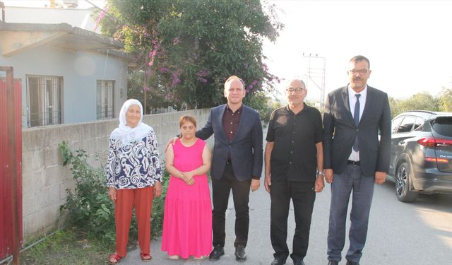 Erzin Kaymakamı Akpınar’dan Yoncadüzü’nde Ziyaret
