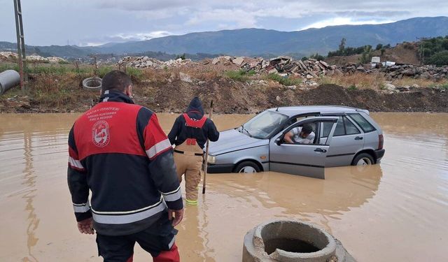 Hatay'da sağanak etkili oldu