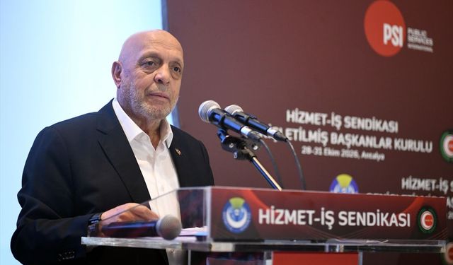 Hizmet-İş Sendikası çalışma hayatına ilişkin taleplerini açıkladı