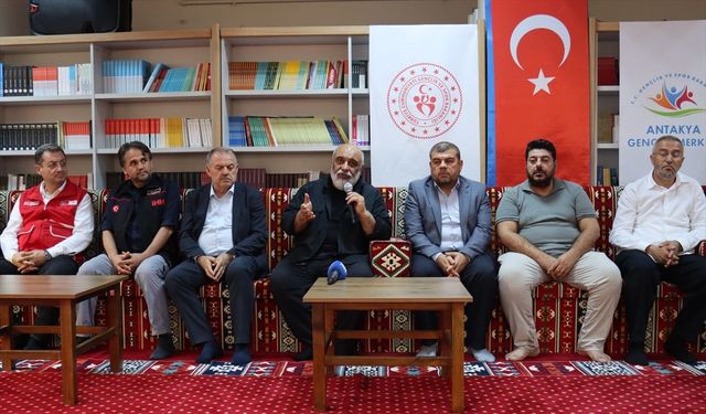 İHH Genel Başkanı Yıldırım, Hatay'da konuştu: