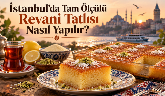 İstanbul’da Tam Ölçülü Revani Tatlısı Nasıl Yapılır?
