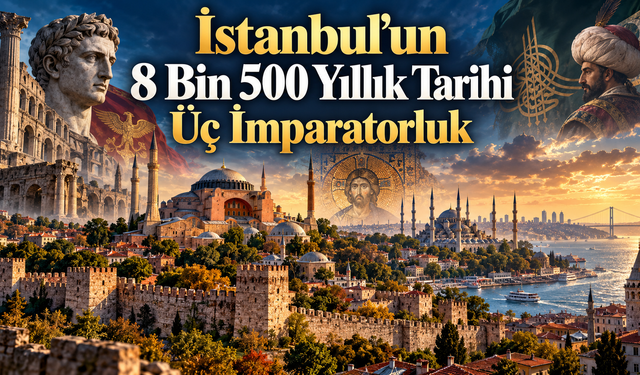 İstanbul’un 8 Bin 500 Yıllık Tarihi Üç İmparatorluk