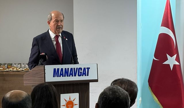 KKTC'nin 5. Cumhurbaşkanı Ersin Tatar, Antalya'da konuştu: