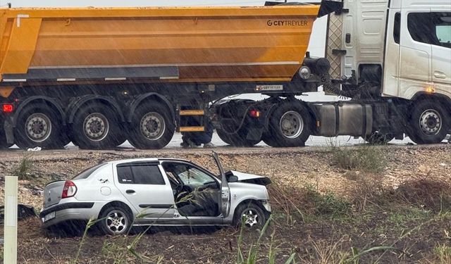Kozan'da trafik kazasında 1 kişi yaralandı