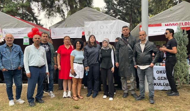 OKÜ’de Arkeoloji Kulübü Standına Öğrencilerden Yoğun İlgi