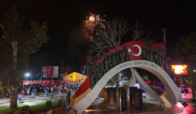 Osmaniye’de Cumhuriyet Coşkusu Fener Alayıyla Taçlandı