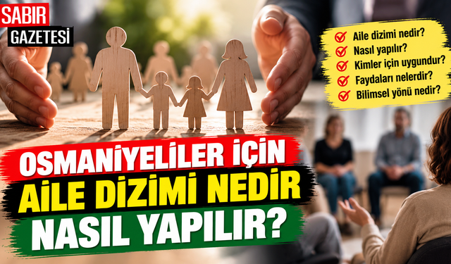 Osmaniyeliler İçin Aile Dizimi Nedir Nasıl Yapılır?