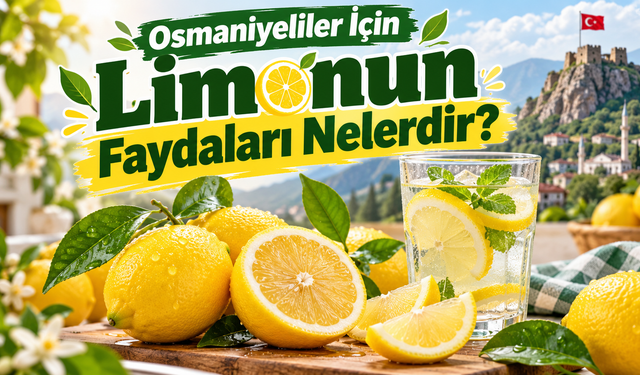Osmaniyeliler İçin Limonun Faydaları Nelerdir?