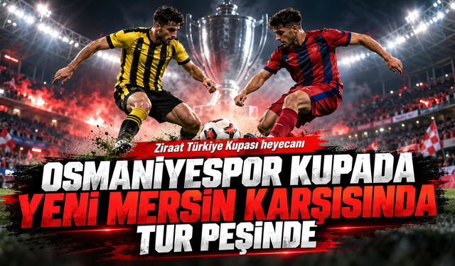 Osmaniyespor Kupada Yeni Mersin Karşısında Tur Peşinde