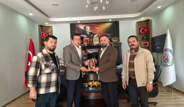 Bahçe Belediye Başkanı Kadıoğlu, İlçe Müftüsü Düger'i Ağırladı