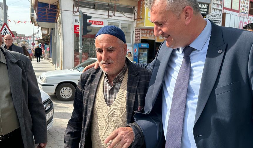 Ak Parti Düziçi Belediye Başkan Adayı Mustafa İba'dan Esnaf Ziyareti