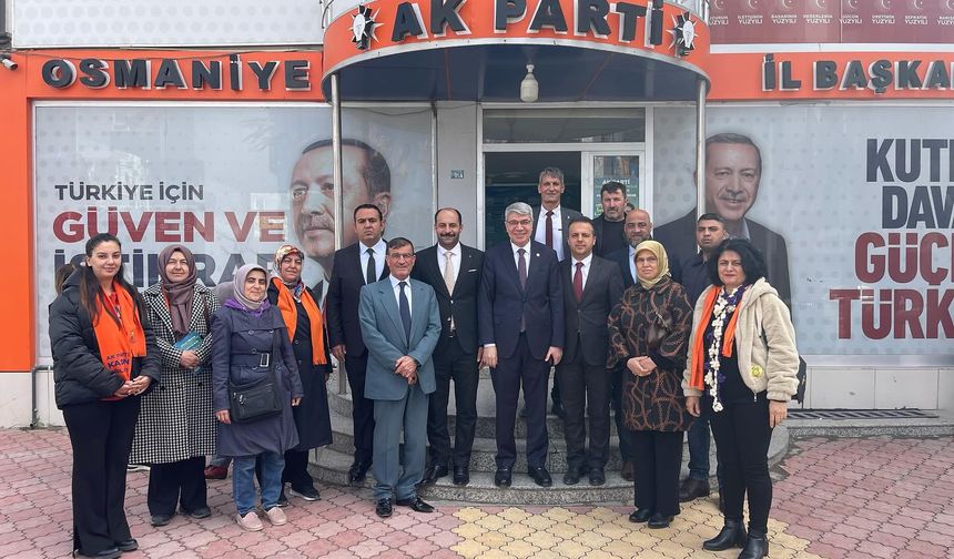 AK Parti Osmaniye Milletvekili Seydi Gülsoy, İlçelerde Esnafları Ziyaret Etti