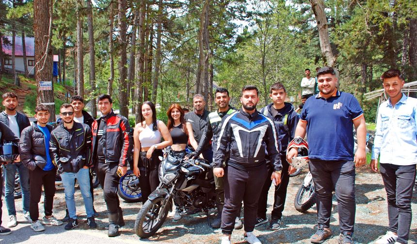 Dörtyol Mototurk Motosiklet Grubu, Zorkun Yaylası'nı Ziyaret Etti