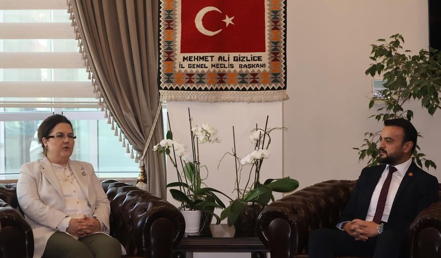 Derya Yanık'tan Osmaniye İl Genel Meclisi Başkanı'na Hayırlı Olsun Ziyareti