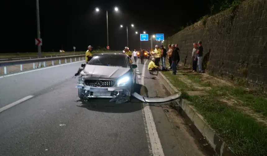 Rize'de Zincirleme Trafik Kazası: 1 Ağır Yaralı