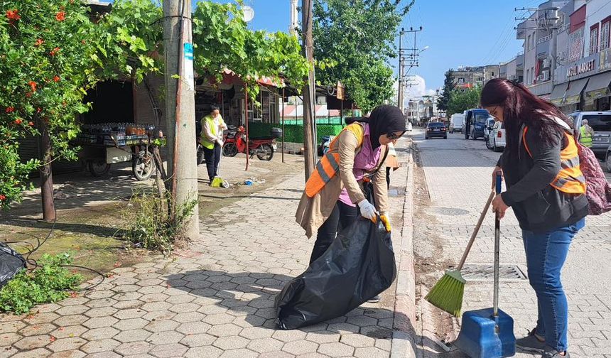 Osmaniye Belediyesi, Temizlik Çalışmalarına Eyüp Sultan Mahallesi'nde Başladı