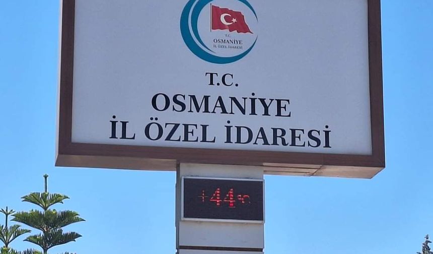 Osmaniyeliler Sıcaklarla Böyle Mücadele Ediyor