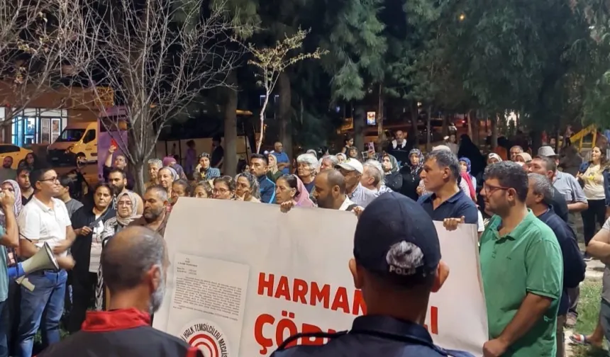 İzmir Harmandalı Çöplüğü'nde tehlike artıyor! Harmandalı Ümraniye'ye dönmesin!