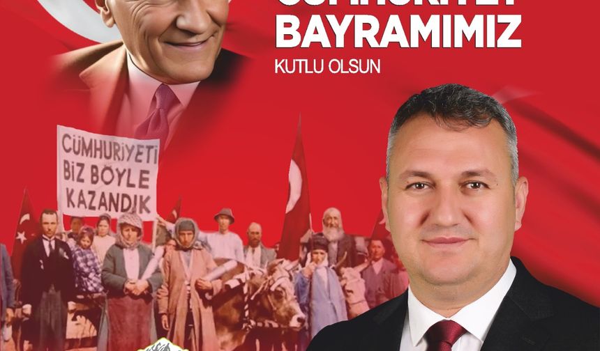 Başkan İba’dan 29 Ekim Cumhuriyet Bayramı Mesajı: "Cumhuriyet Bizim En Güzel Eserimizdir"