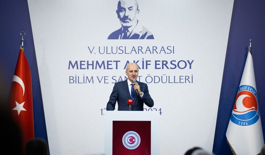 TBMM Başkanı Kurtulmuş, Mehmet Akif Ersoy Üniversitesi Akademik Yıl Açılış Töreni'nde konuştu: