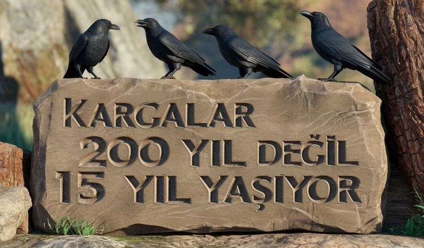 Kargalar 200 Yıl Değil 15 Yıl Yaşıyor