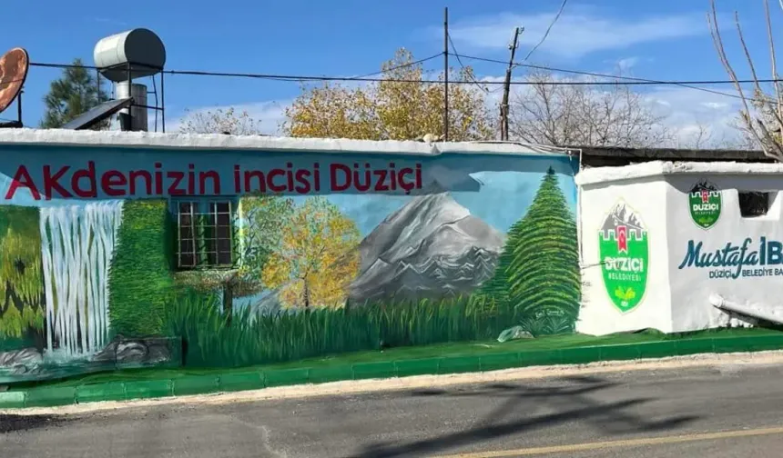 Düziçi’nde Sanat ve Estetik Dokunuşlar Devam Ediyor