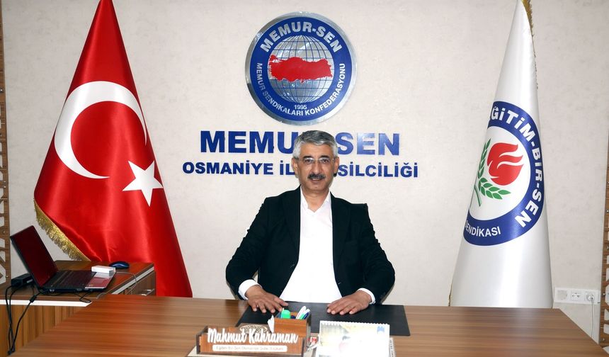 Osmaniye’de Eğitim-Bir-Sen Genel Yetkili Sendika Oldu