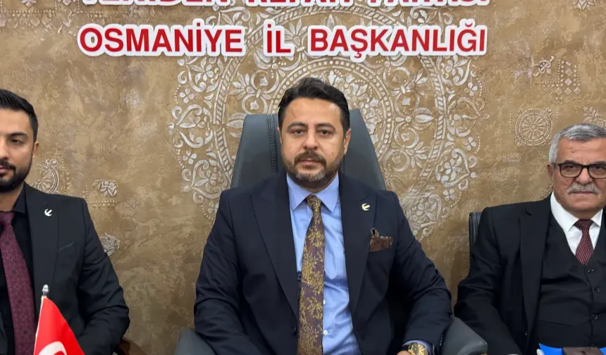 YRP Osmaniye İl Teşkilatı Basınla Buluşuyor