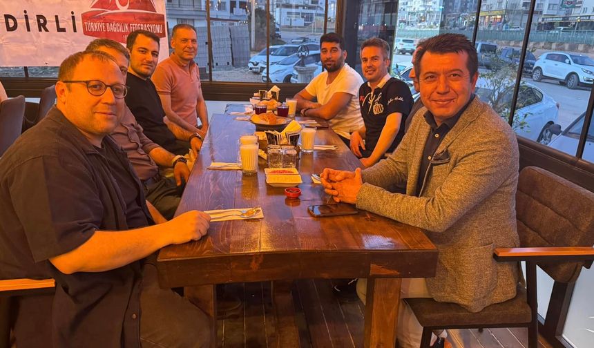 Kadirli’de Dağcılık Ve Doğa Severler İftar Sofrasında Buluştu