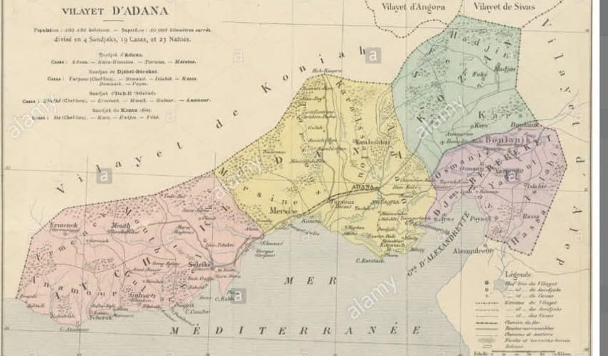 Derviş Paşa’nın 1865 Tarihli Kadirli İskân Haritası Gün Yüzüne Çıktı