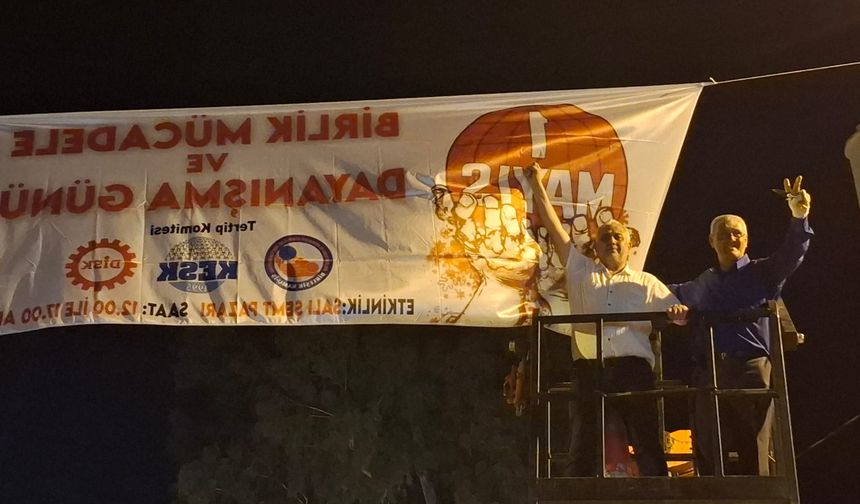 Osmaniye’de 1 Mayıs Coşkusu Semt Pazarında