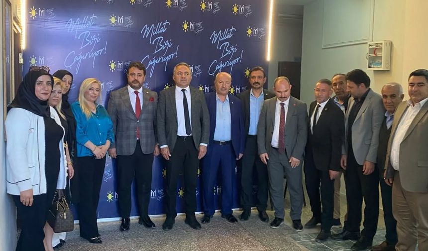 Osmaniye'de Yeniden Refah’tan İYİ Parti’ye Ziyaret