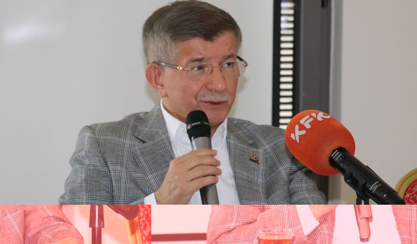Gelecek Partisi Genel Başkanı Davutoğlu, Isparta'da konuştu:
