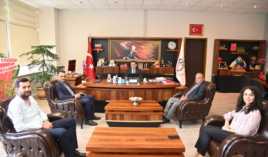 CHP Osmaniye Heyetinden Rektöre Ziyaret