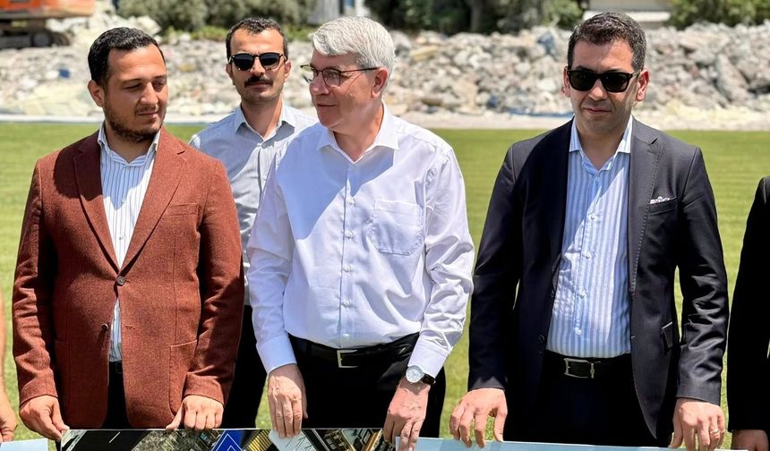 Milletvekili Gülsoy "Gençliğimize Modern Stadyum Geliyor"