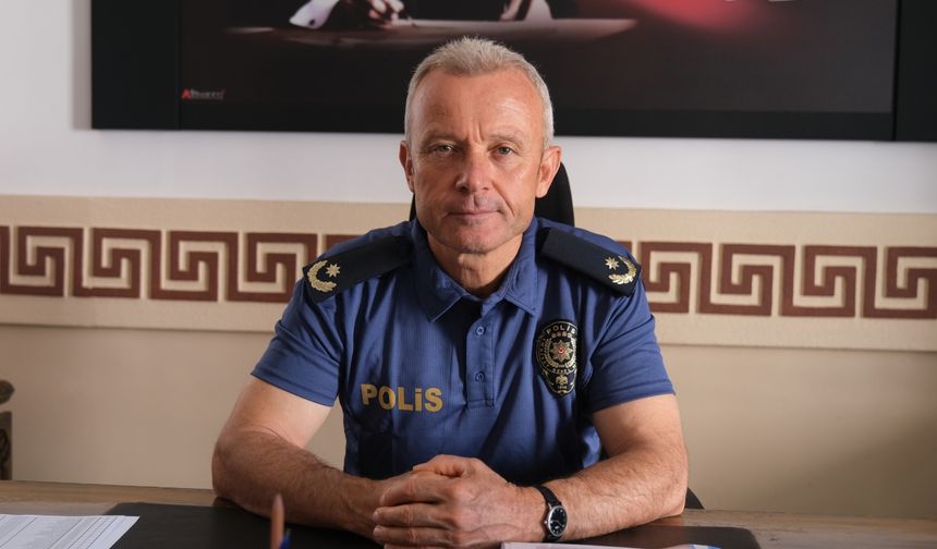 Mut İlçe Emniyet Müdürü Mustafa Pehlivanoğlu görevine başladı.