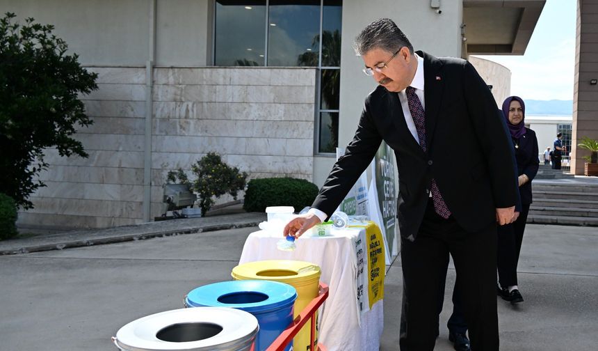 Sıfır Atık Projesine Vali'den Tam Destek