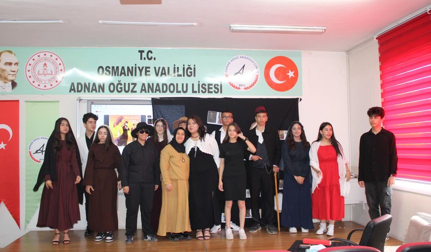 Türk Edebiyatının Roman Kahramanları Osmaniye’de Sahneye Taşındı