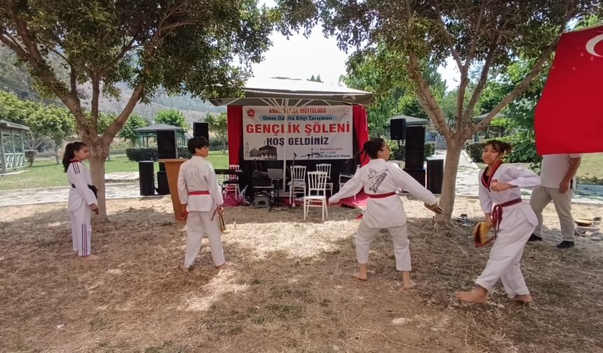 Anamur'da "gençlik şöleni" yapıldı
