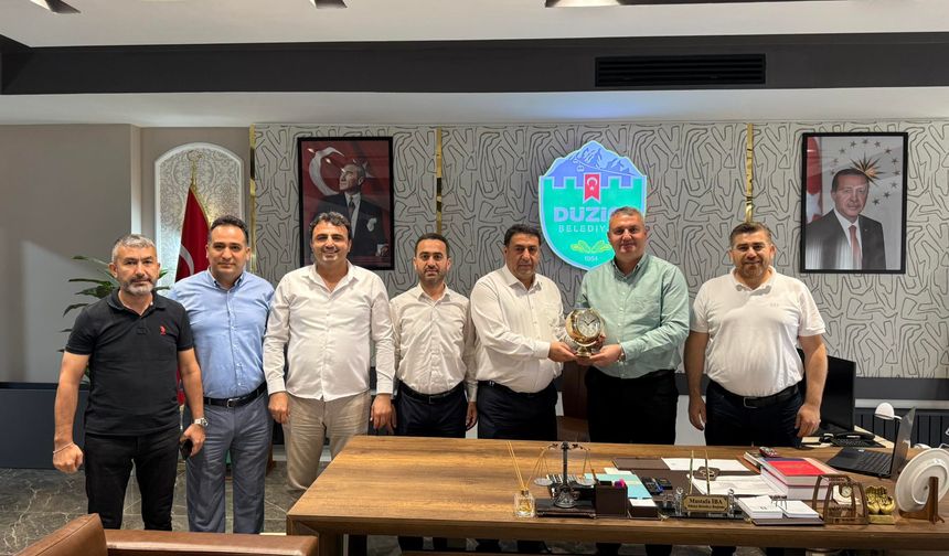 Başkan İba AK Parti Heyetini Ağırladı