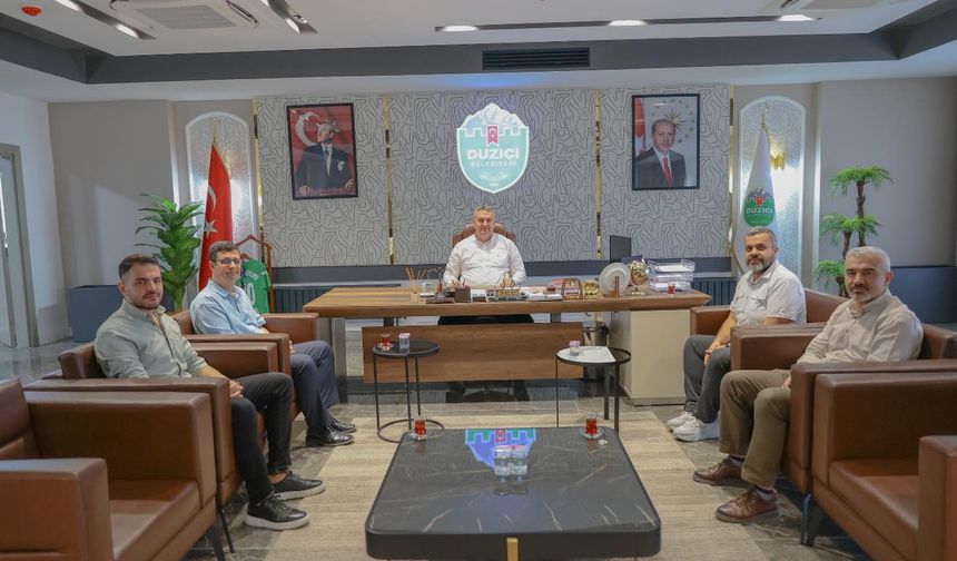 Başkan İba Eğitimcileri Ağırladı