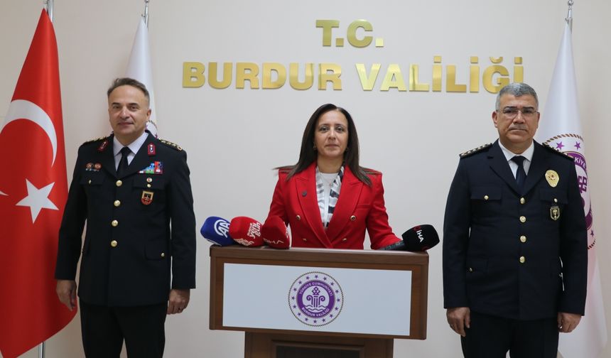 Burdur'da "Asayiş ve Güvenlik Bilgilendirme Toplantısı" yapıldı