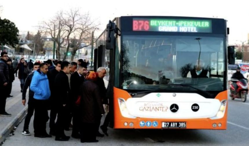 Gaziantep’te LGS Günü Toplu Ulaşım Ücretsiz!