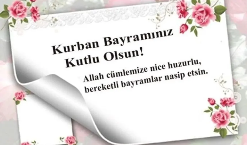 Osmaniye’den Anlamlı Kurban Bayramı Mesajları